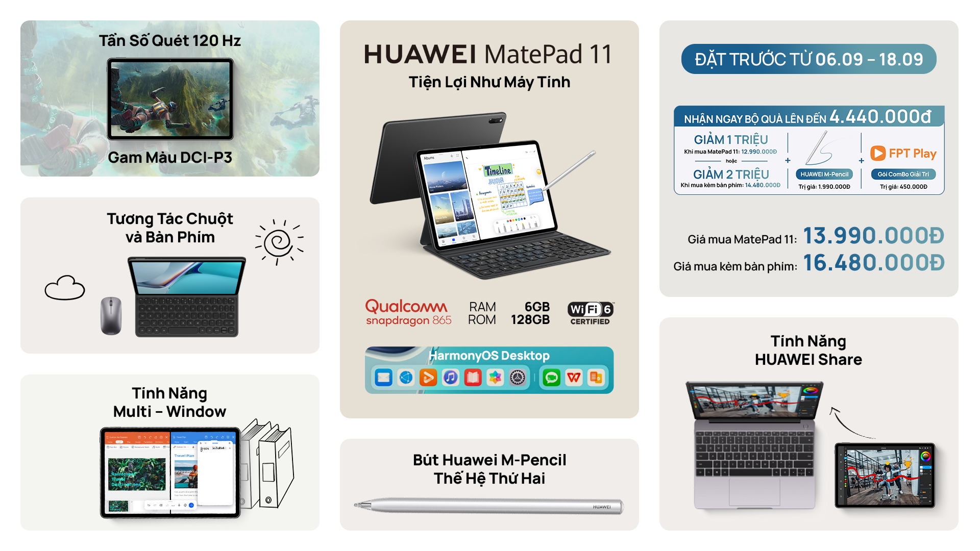 Còn 5 ngày để sở hữu bộ đôi máy tính bảng Huawei MatePad 11 và M-Pencil với nhiều ưu đãi hấp dẫn