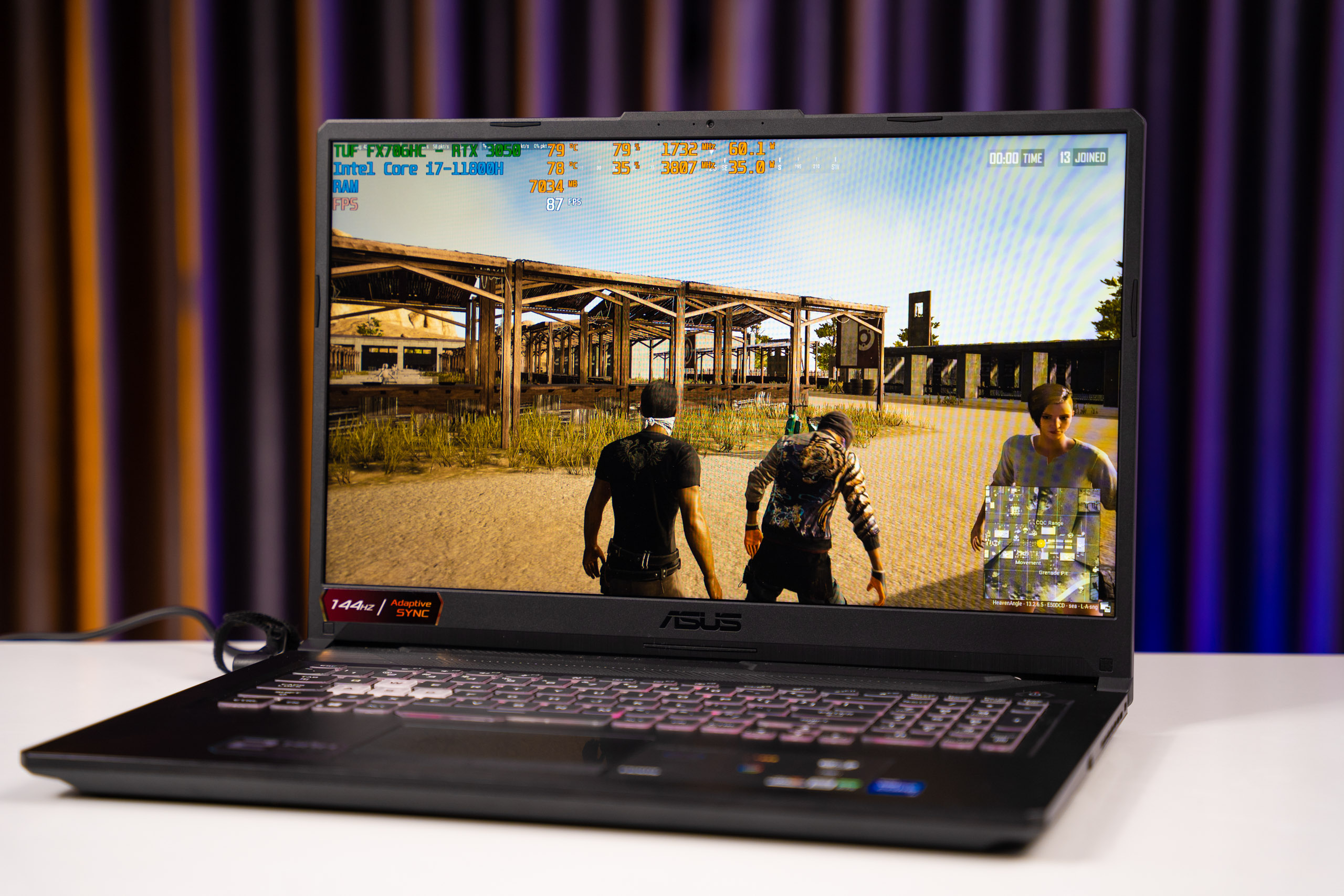 Trên tay laptop ASUS TUF Gaming F17 FX706HC thiết kế độc đáo, cấu hình mạnh mẽ