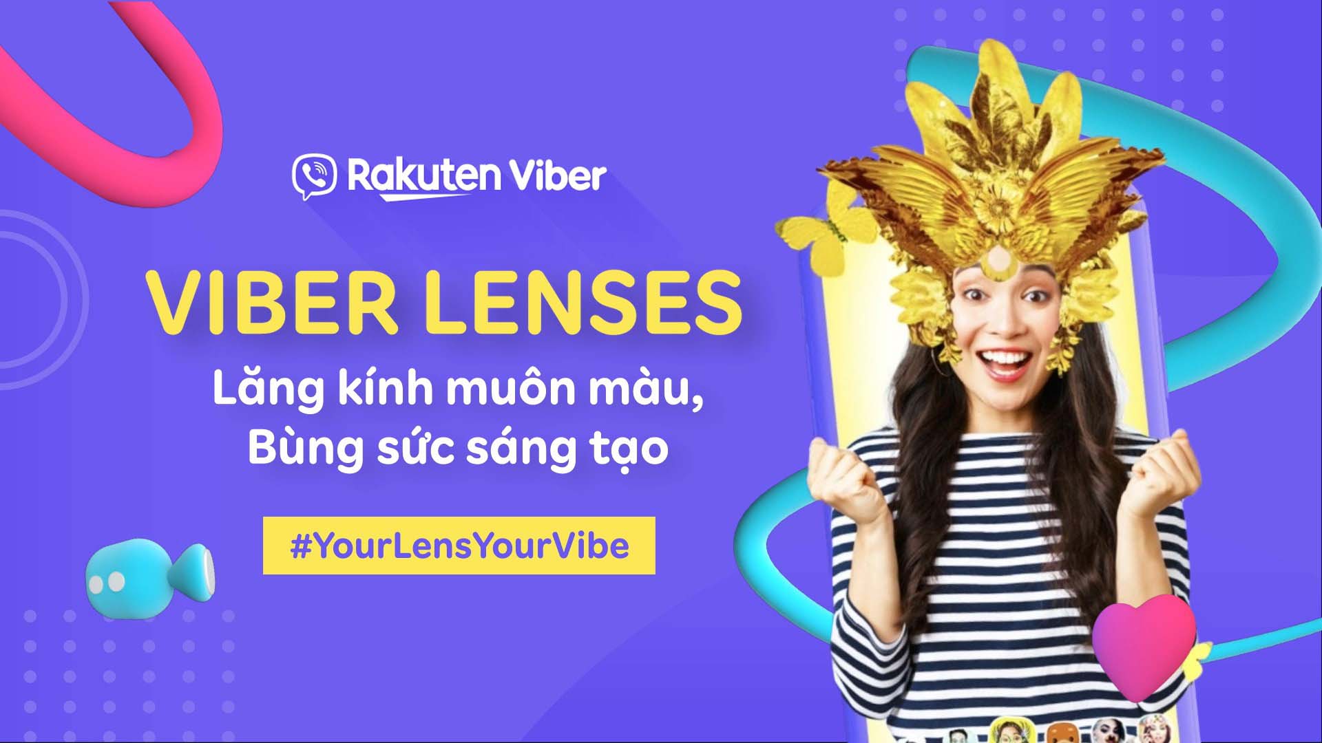 Rakuten Viber ra mắt tính năng Viber Lenses hoàn toàn mới tại Việt Nam