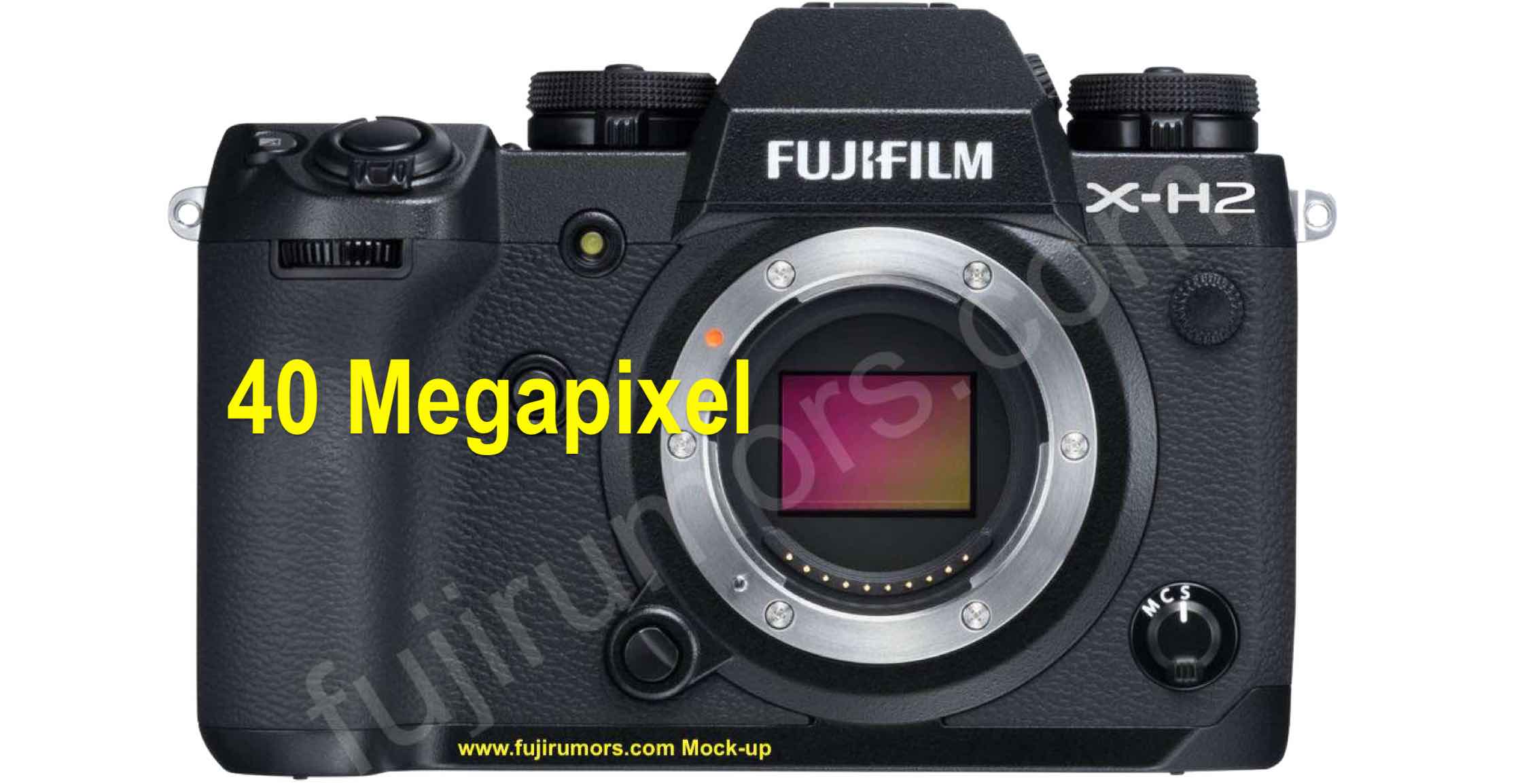 Fujifilm X-H2 sẽ được ra mắt vào 2022 với cảm biến 40MP