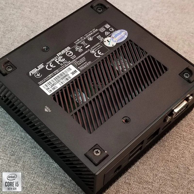 Trên tay và tháo thử Mini PC ASUS PN62 siêu nhỏ nhưng trang bị Intel Core thế hệ thứ 10