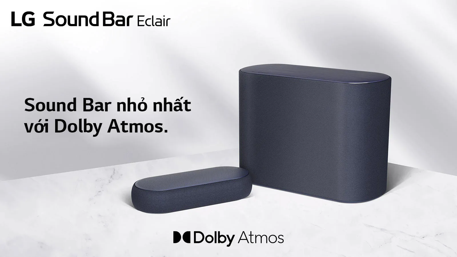LG ra mắt LG Éclair – Dòng loa Soundbar lấy cảm hứng từ chiếc bánh ngọt