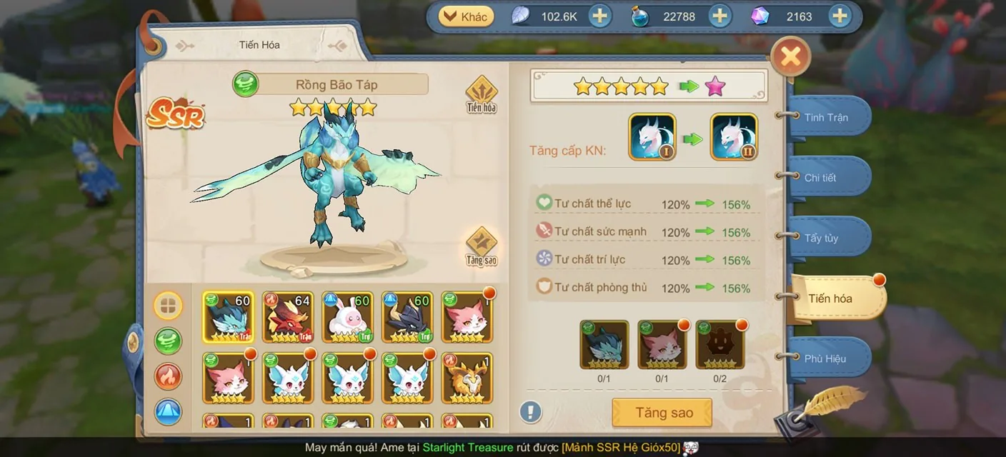 Cloud Song VNG: Vân Thành Chi Ca - Hướng dẫn tăng cấp, mạnh hóa nhân vật dành cho newbie