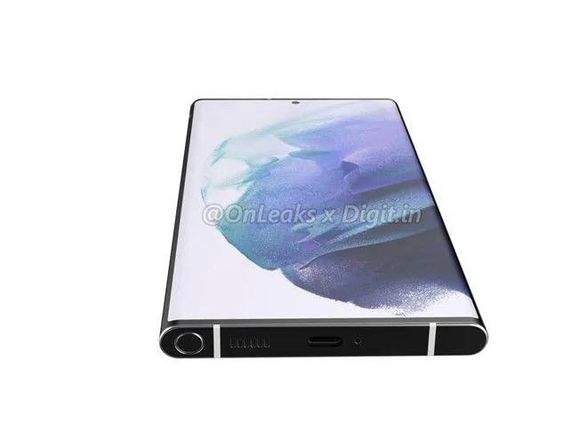 Lộ diện ảnh render Samsung Galaxy S22 với khe nhét bút S Pen