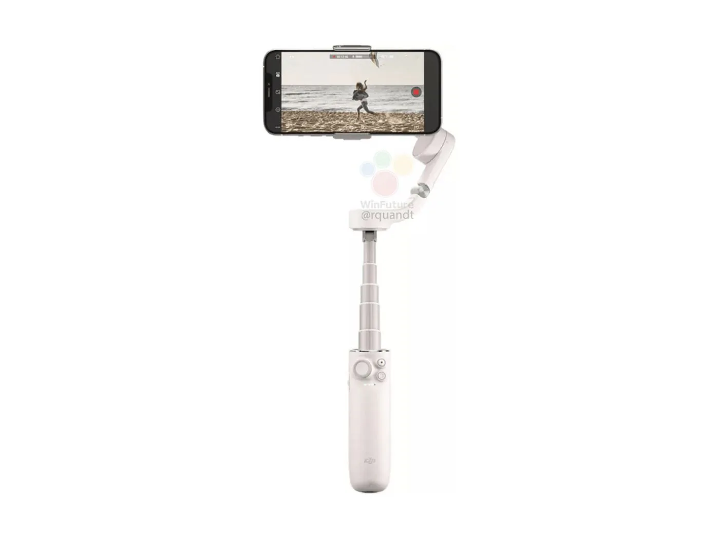 Gimbal Osmo Mobile 5 dành cho smartphone của DJI có thể kéo dài thân được