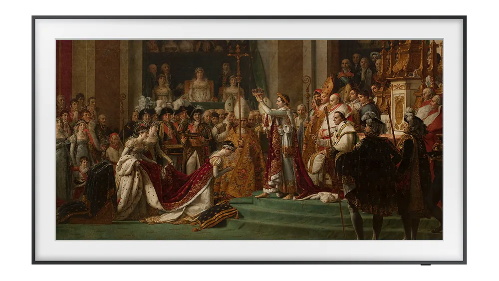 Ngắm nàng Mona Lisa trên TV Samsung The Frame từ Bảo tàng Louvre