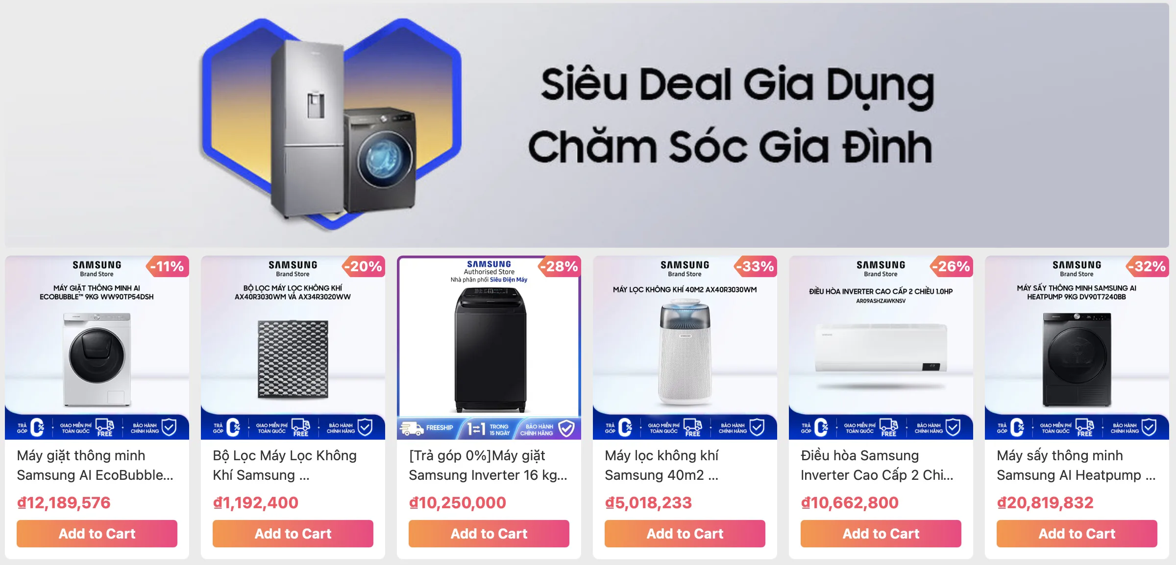 Samsung khởi động Ngày Hội Siêu Thương Hiệu năm 2021 trên Lazada