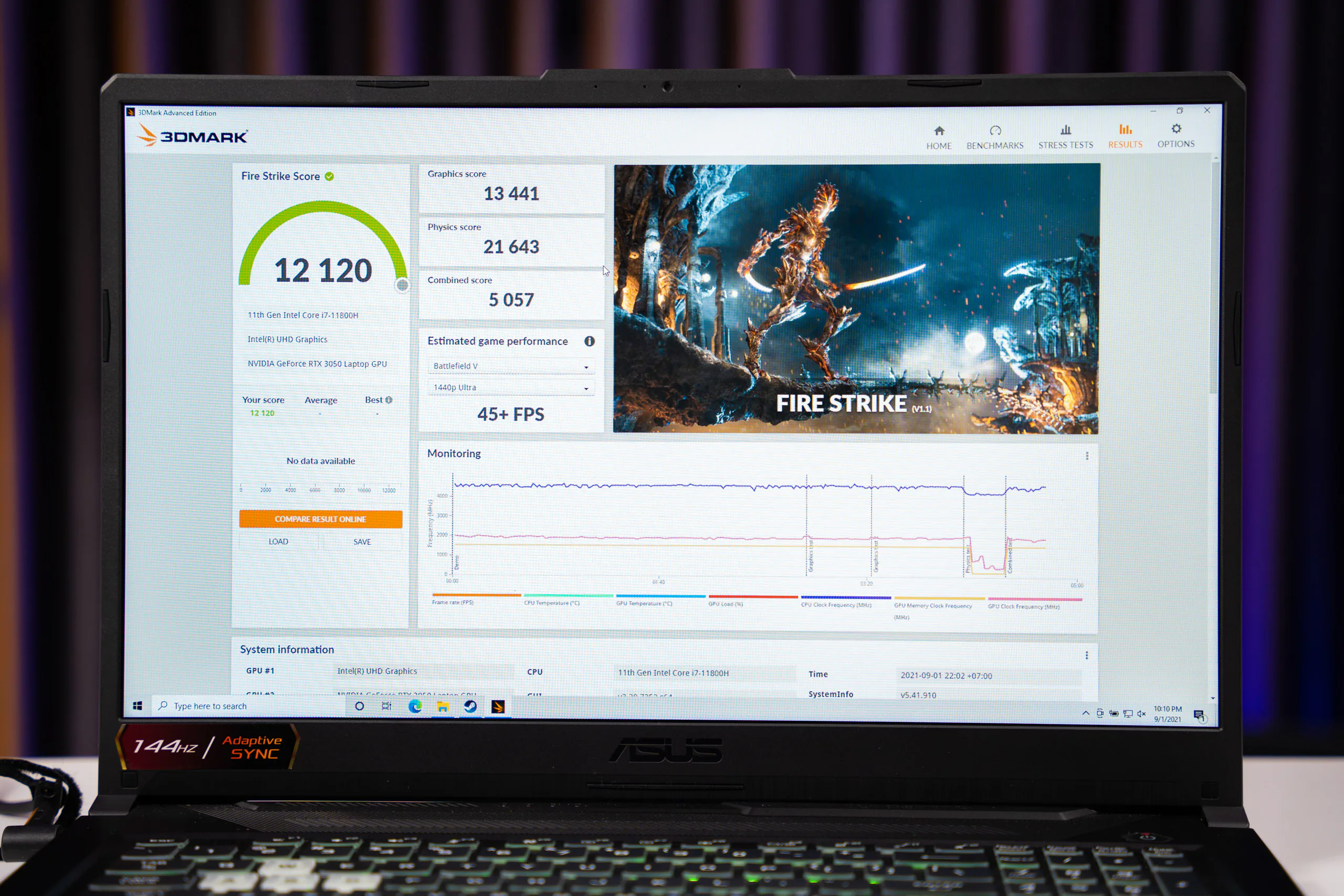 Trên tay laptop ASUS TUF Gaming F17 FX706HC thiết kế độc đáo, cấu hình mạnh mẽ