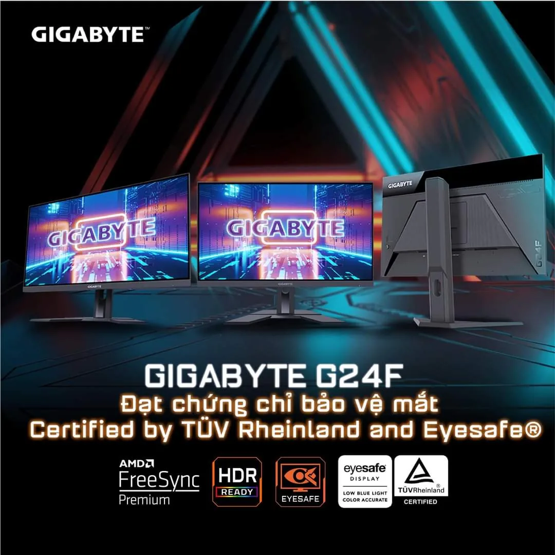 Vì sao màn hình GIGABYTE G24F đoạt giải màn hình tốt nhất?
