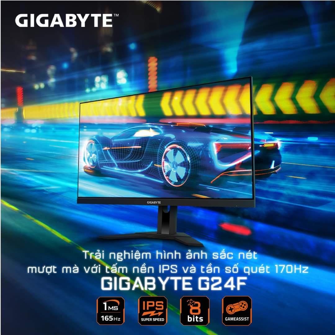 Vì sao màn hình GIGABYTE G24F đoạt giải màn hình tốt nhất?