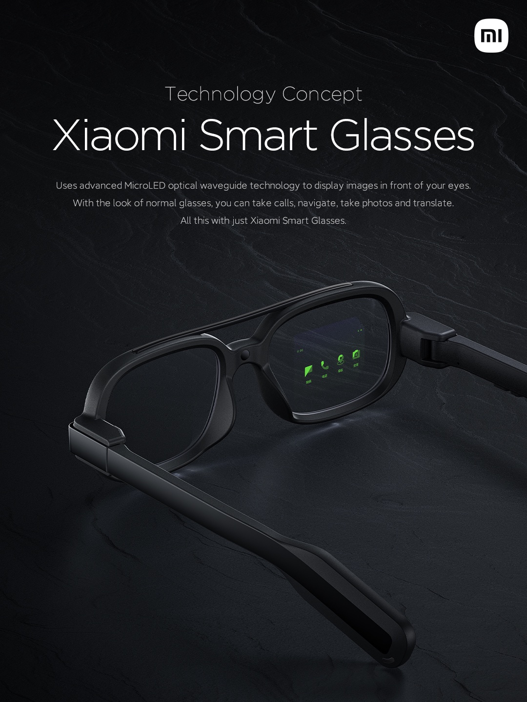 Xiaomi ra mắt sản phẩm mắt kính thông minh Xiaomi đầu tiên của mình