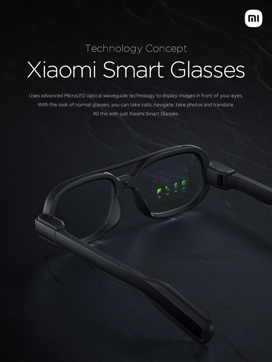 Xiaomi ra mắt sản phẩm mắt kính thông minh Xiaomi đầu tiên của mình