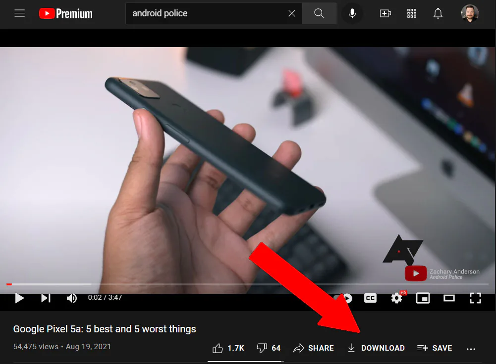 Đã có thể tải xuống trực tiếp các video YouTube