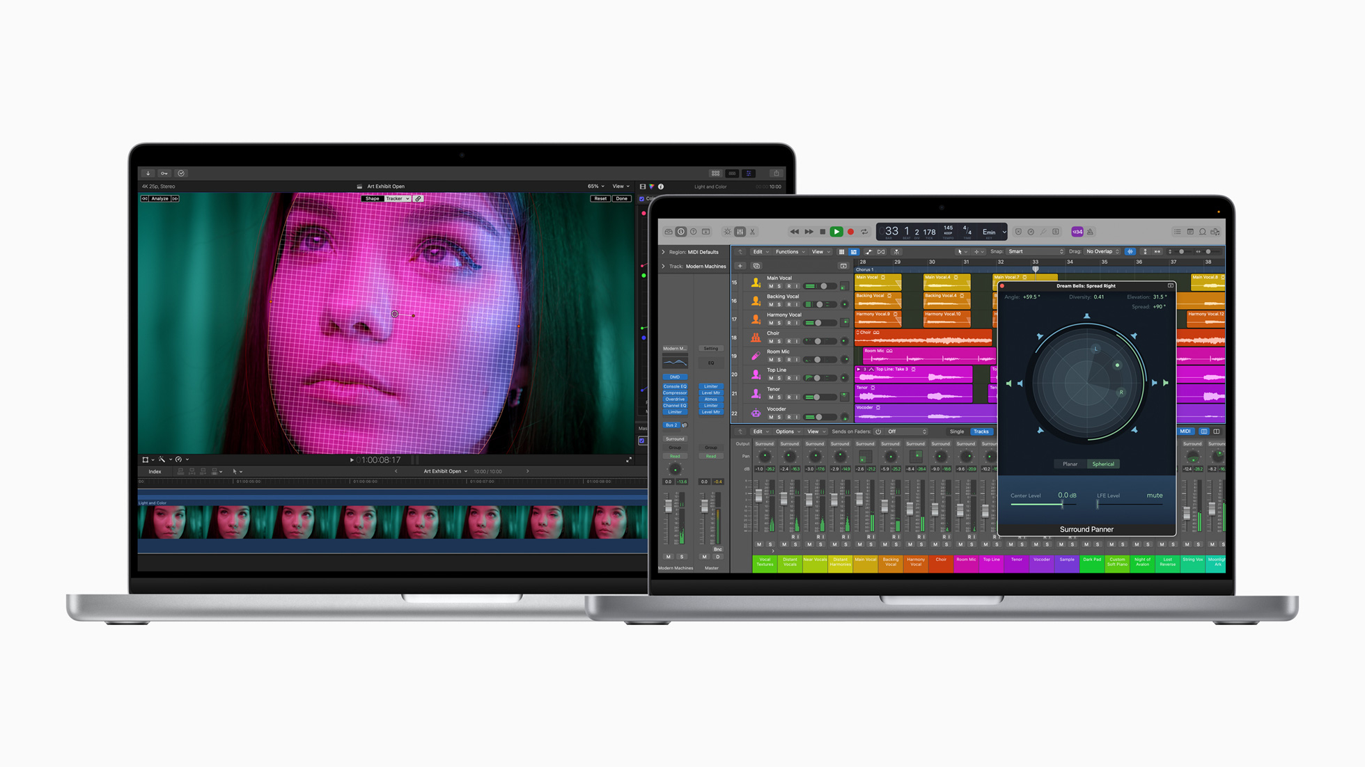 Apple tung cập nhật mới cho Final Cut Pro và Logic Pro, hỗ trợ hiệu năng cho dòng chip M1 Pro và M1 Max mới