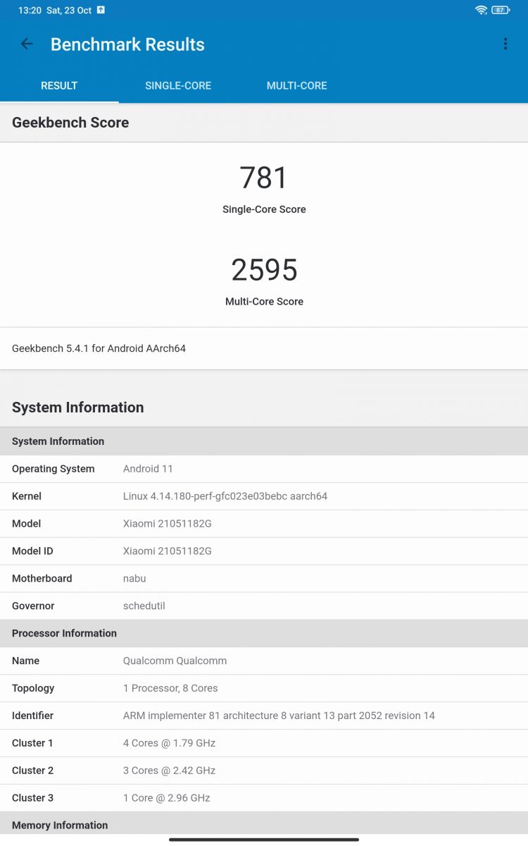 Mở hộp máy tính bảng Xiaomi Pad 5: Màn hình 120Hz với màu sắc ấn tượng, chạy Snapdragon 860 mạnh mẽ