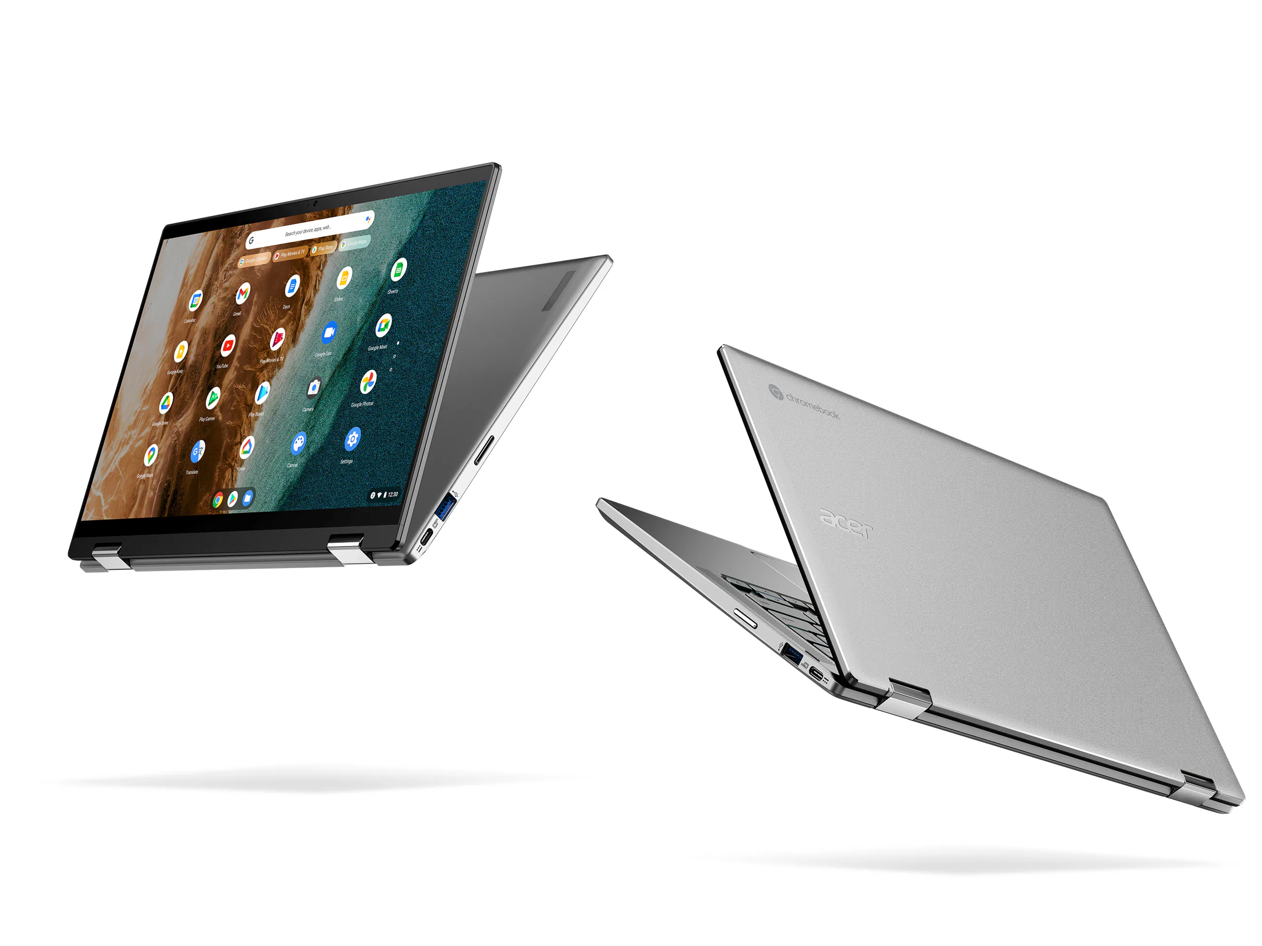 Acer ra mắt 4 mẫu laptop Chromebook màn hình lớn cho làm việc, học tập và giải trí