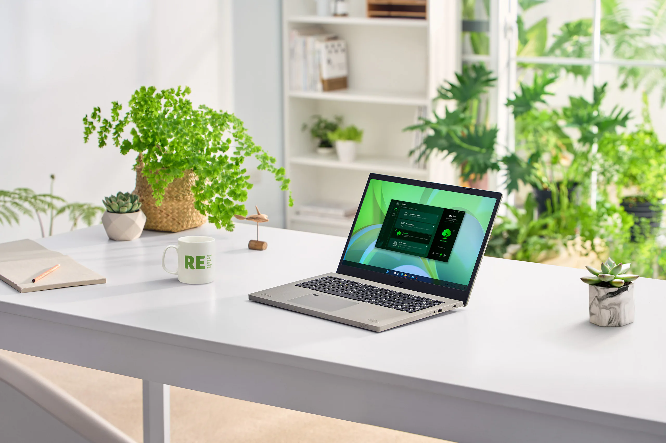 Acer giới thiệu laptop Aspire Vero và dải sản phẩm Vero sử dụng nhựa tái chế (PCR) và bao bì có thể tái chế