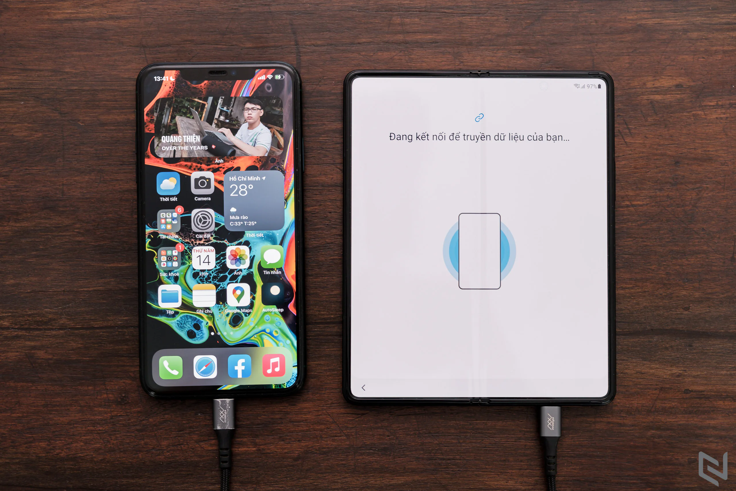Cách chuyển dữ liệu từ iPhone sang Galaxy Z Fold3/Z Flip3