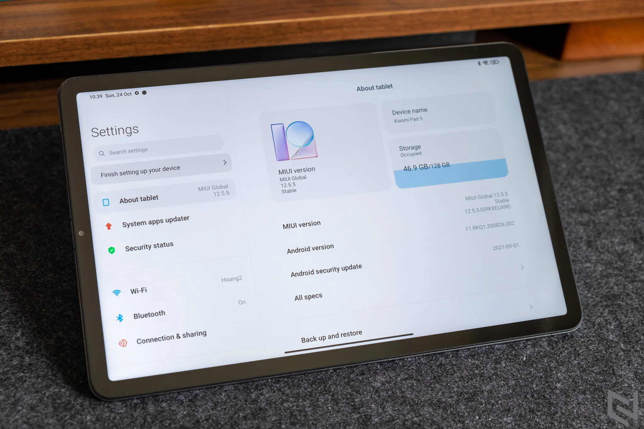 Mở hộp máy tính bảng Xiaomi Pad 5: Màn hình 120Hz với màu sắc ấn tượng, chạy Snapdragon 860 mạnh mẽ