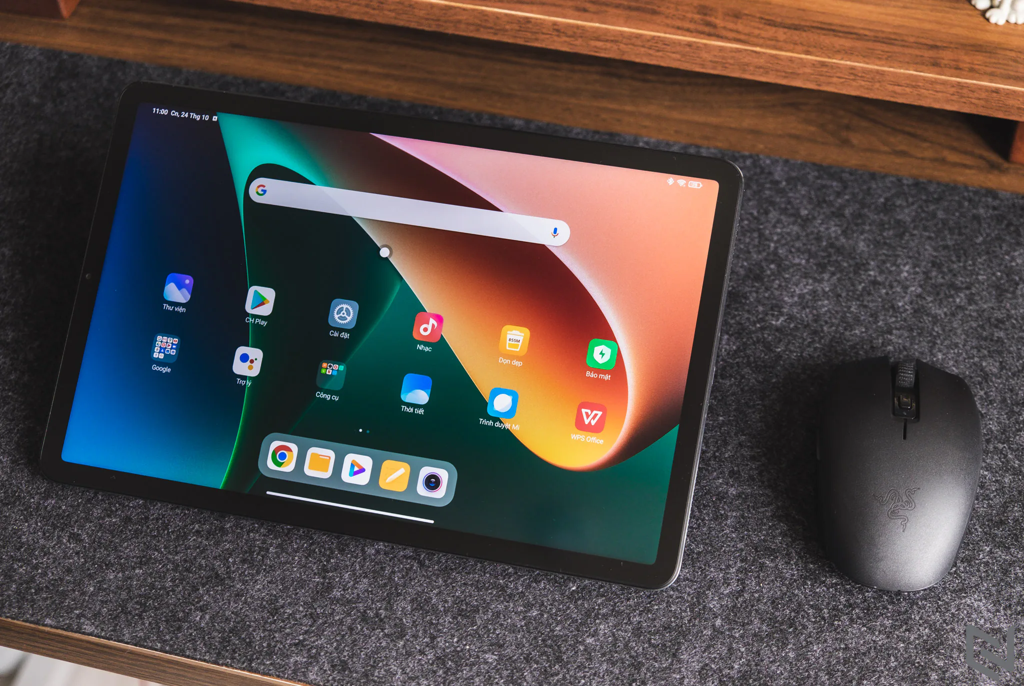 Mở hộp máy tính bảng Xiaomi Pad 5: Màn hình 120Hz với màu sắc ấn tượng, chạy Snapdragon 860 mạnh mẽ
