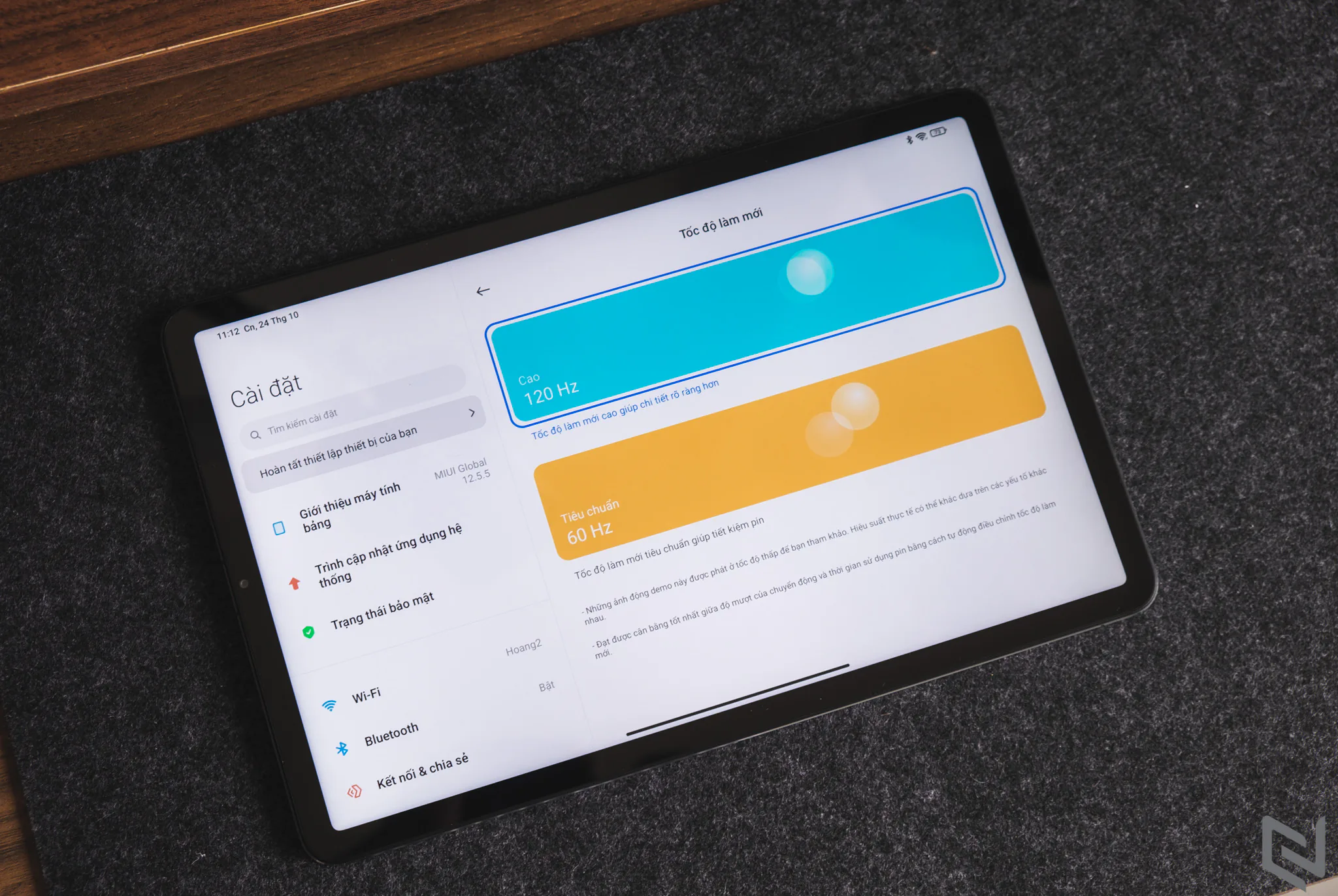 Mở hộp máy tính bảng Xiaomi Pad 5: Màn hình 120Hz với màu sắc ấn tượng, chạy Snapdragon 860 mạnh mẽ