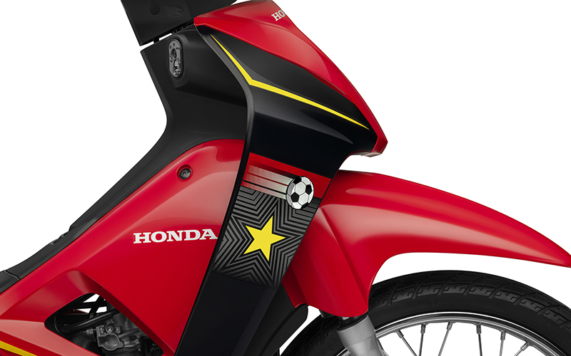 Honda ra mắt Wave Alpha 110cc bản giới hạn với thiết kế về đội tuyển bóng đá Việt Nam