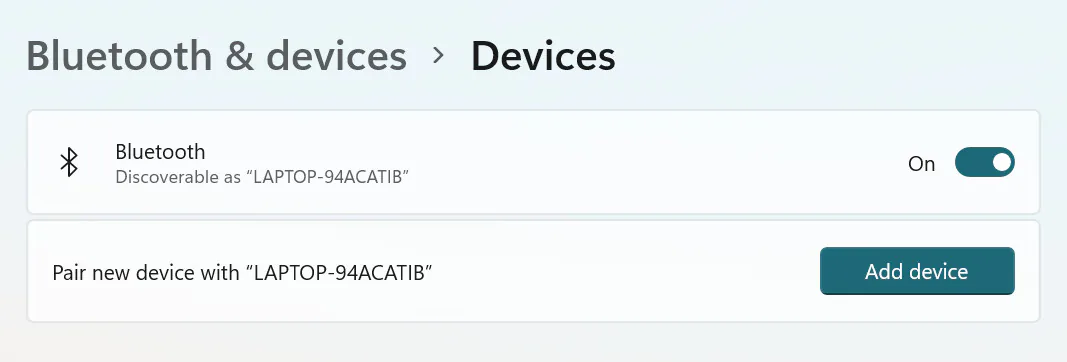 Hướng dẫn cách kết nối tai nghe AirPods tới máy tính Windows 11