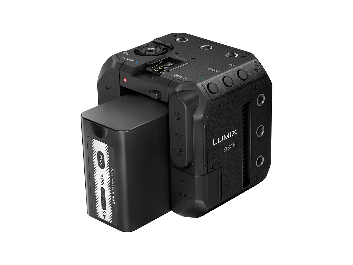 Panasonic ra mắt máy quay Lumix DC-BS1H mạnh mẽ như chiếc S1H full frame
