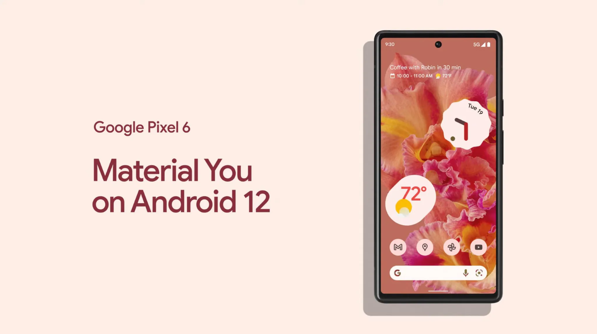 Google Pixel 6 ra mắt với thiết kế mới, chip Tensor từ Google và camera cải tiến