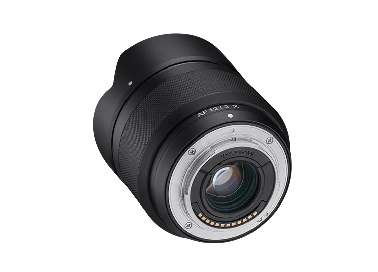 Samyang ra mắt ống kính AF 12mm F2 X cho Fujifilm ngàm X