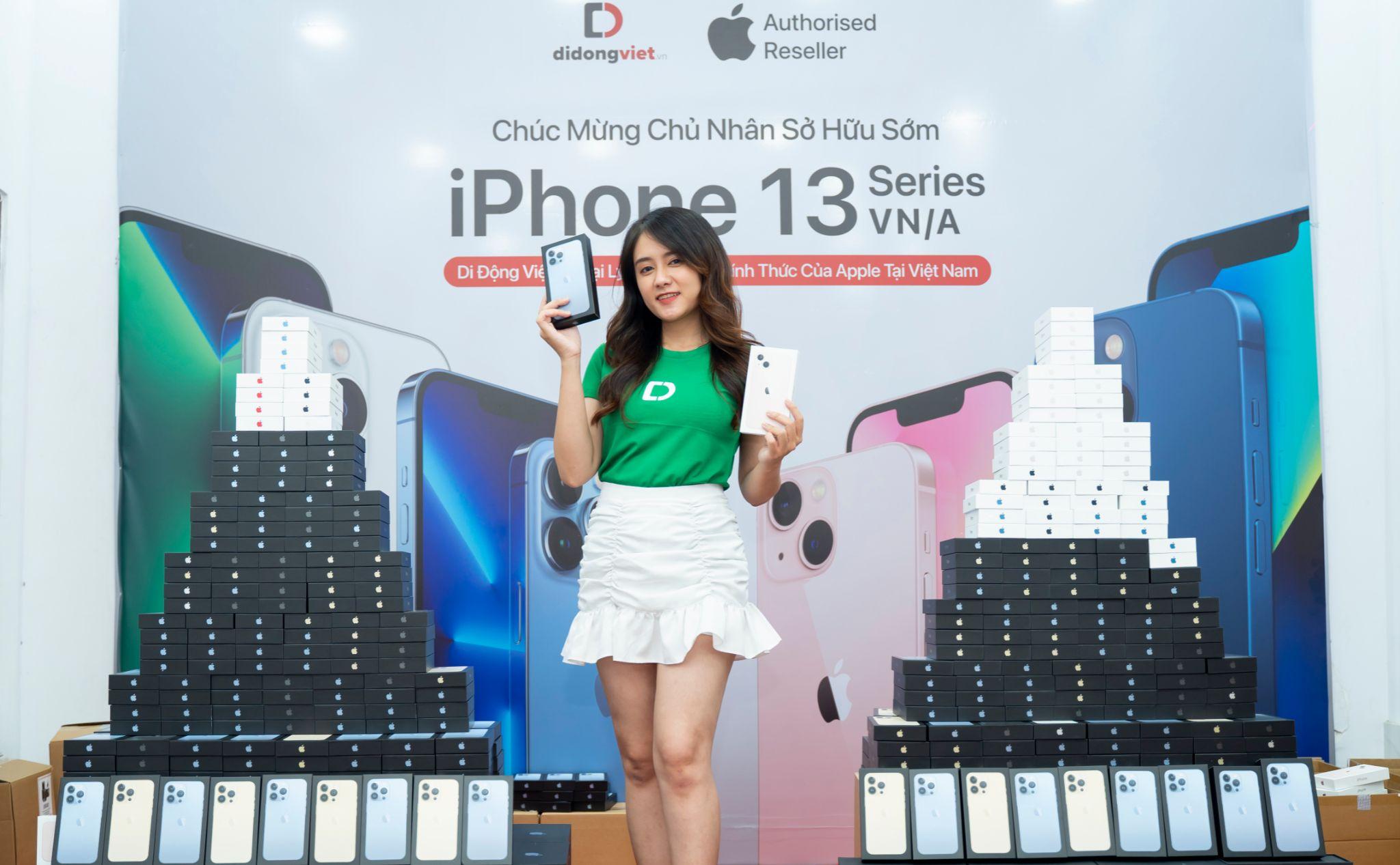 Sau 1 tuần “cháy hàng”, iPhone 13 Pro, 13 Pro Max đã được “bơm” đủ kho Di Động Việt