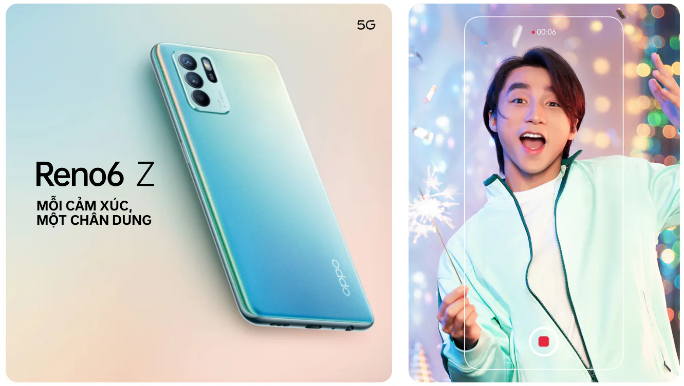 Loạt điểm nhấn của Reno6 series: Mang kết nối 5G cùng camera chuyên nghiệp đến với nhiều người dùng hơn