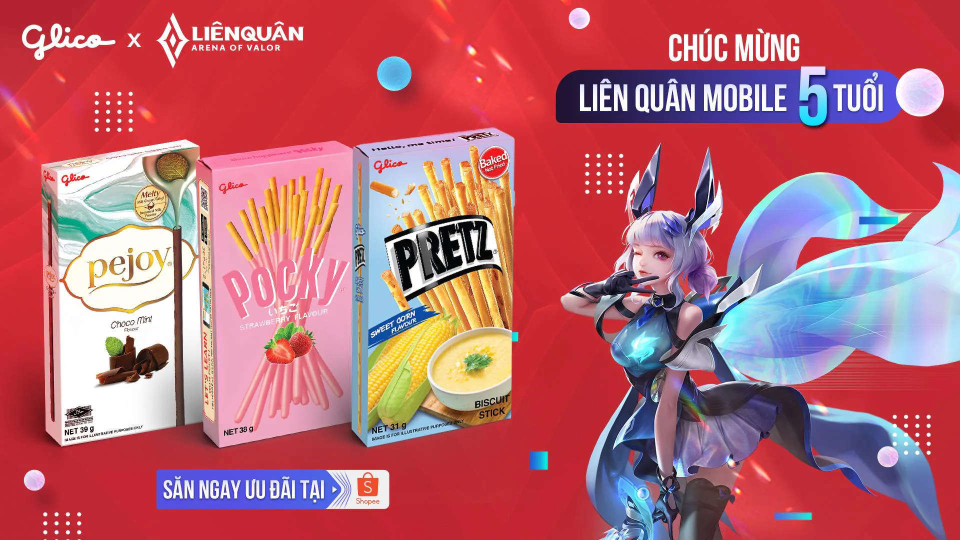 Sinh nhật Liên Quân 5 tuổi với loạt deal khủng hot rần rần từ các thương hiệu dành cho giới trẻ