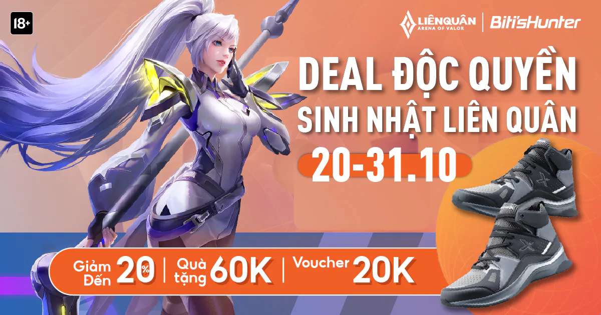 Sinh nhật Liên Quân 5 tuổi với loạt deal khủng hot rần rần từ các thương hiệu dành cho giới trẻ