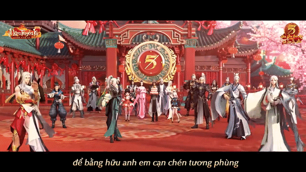 Võ Lâm Truyền Kỳ Mobile đầu tư TVC 3D hoành tráng mừng sinh nhật 5 tuổi