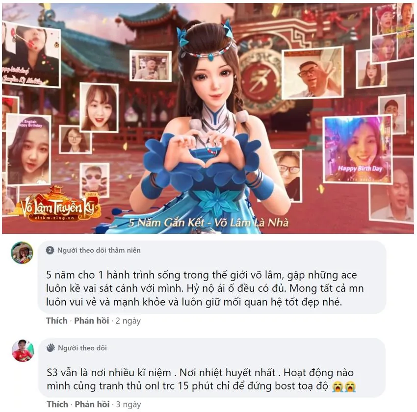 Võ Lâm Truyền Kỳ Mobile đầu tư TVC 3D hoành tráng mừng sinh nhật 5 tuổi