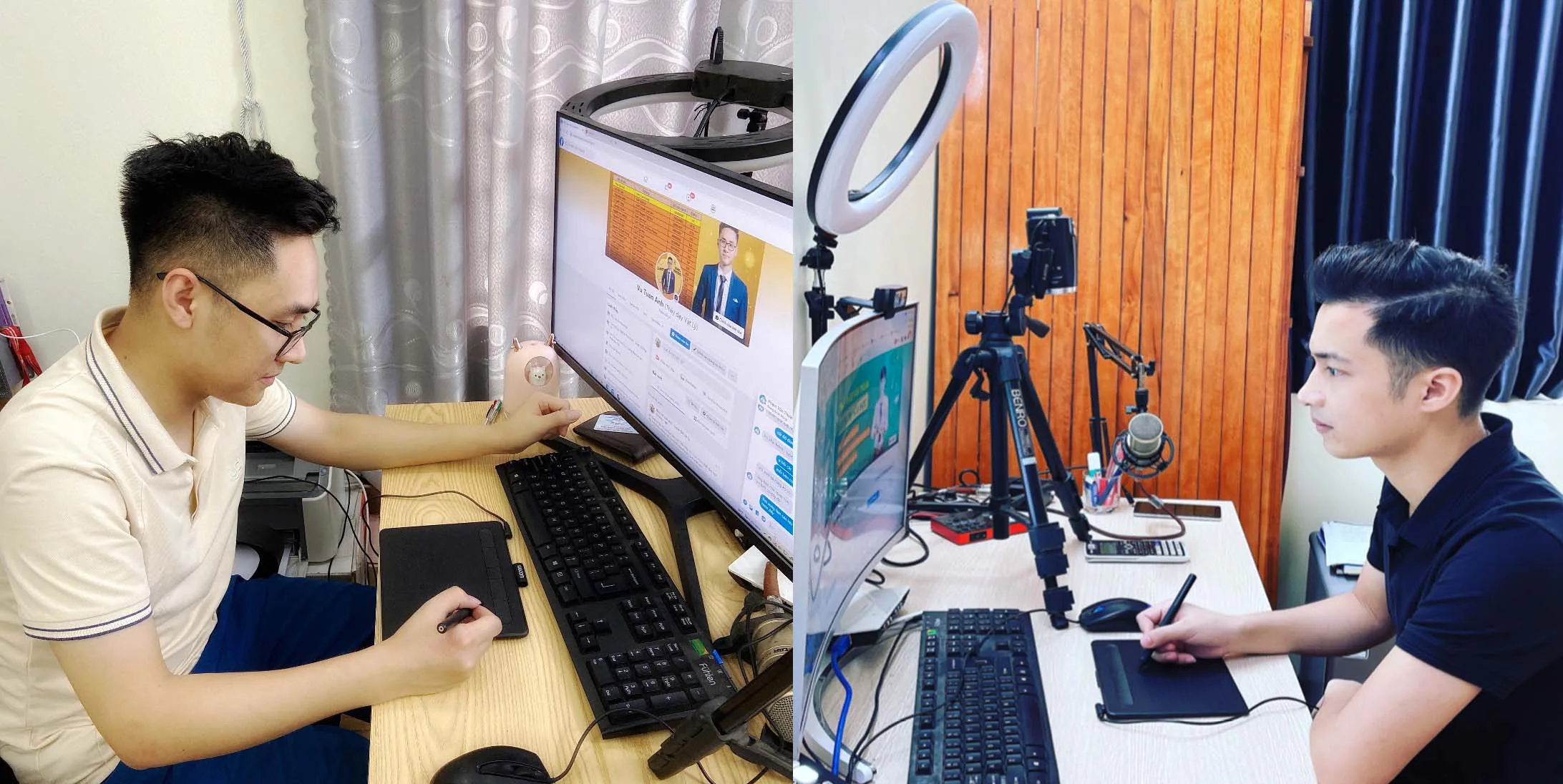 Dạy và học trực tuyến cùng bảng vẽ điện tử Wacom