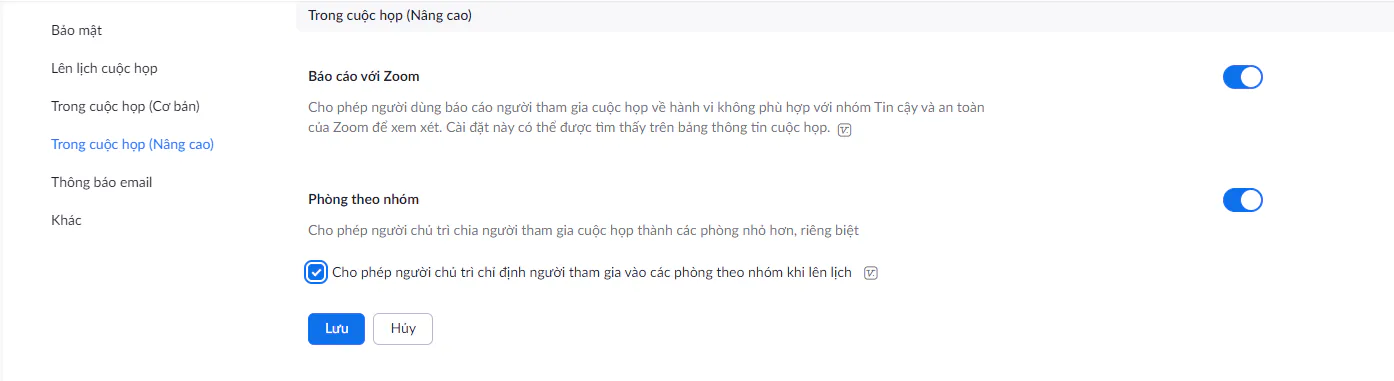 Hướng dẫn cách tạo nhóm thảo luận trên Zoom và chia sẻ nhóm đến người khác