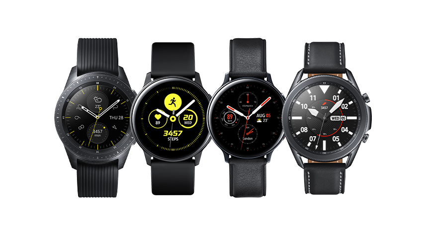 Tính năng sức khỏe và cá nhân hóa được nâng cấp ở các phiên bản Galaxy Watch, Galaxy Watch Active, Galaxy Watch Active2 và Galaxy Watch3