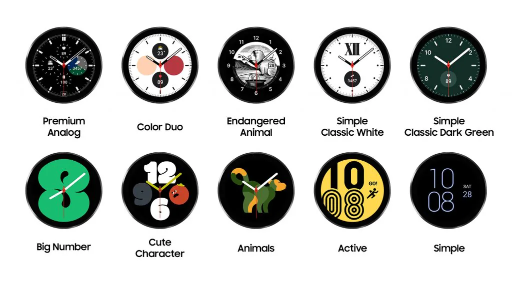 Tính năng sức khỏe và cá nhân hóa được nâng cấp ở các phiên bản Galaxy Watch, Galaxy Watch Active, Galaxy Watch Active2 và Galaxy Watch3