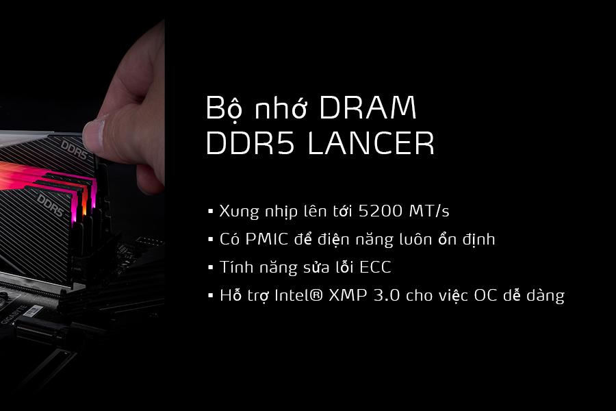 ADATA ra mắt bộ nhớ hiệu năng cao ADATA DDR5-4800 và XPG LANCER RGB DDR5 - DDR5 đầu tiên đạt kỷ lục ép xung 8,118 MT/s
