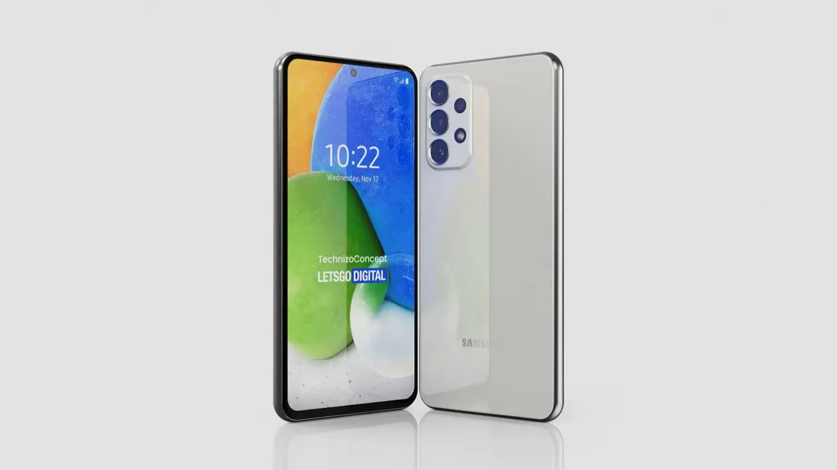 Xuất hiện ảnh concept chiếc smartphone Galaxy A73 5G mới cùng một số thông tin