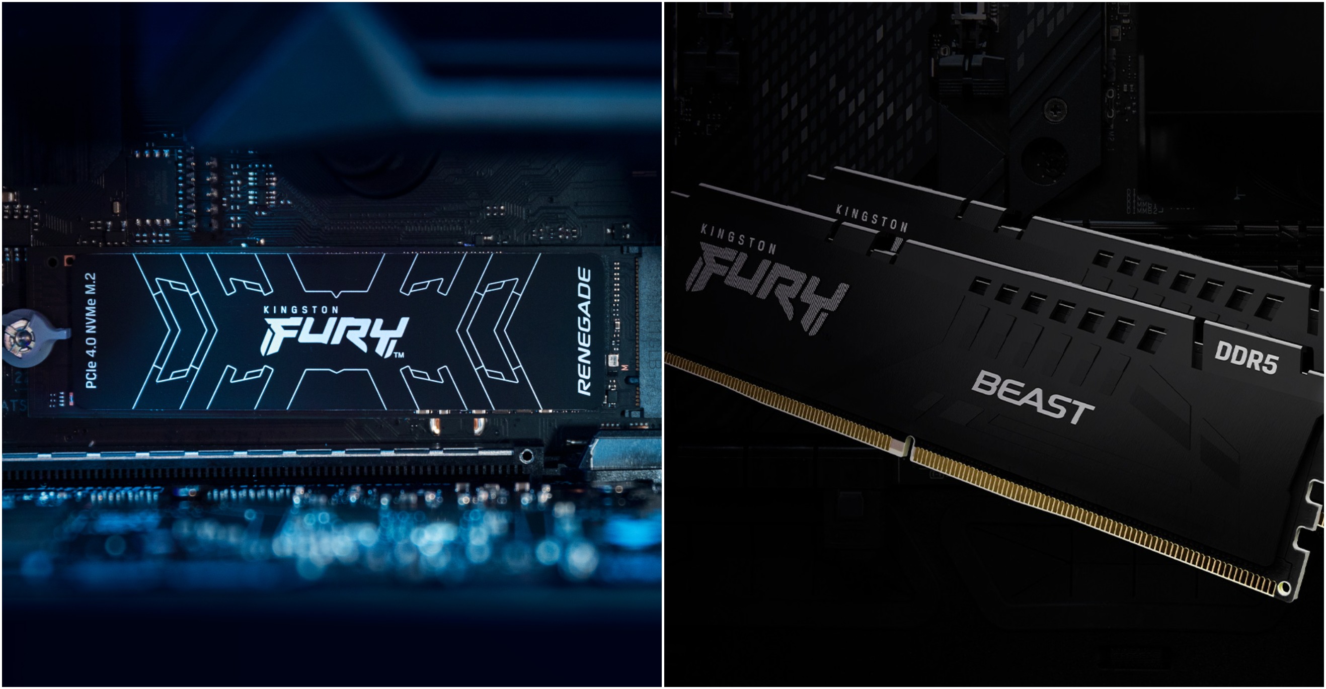 Kingston FURY ra mắt DDR5 và ổ cứng PCIe 4.0 NVMe mới dành cho game thủ và tín đồ công nghệ