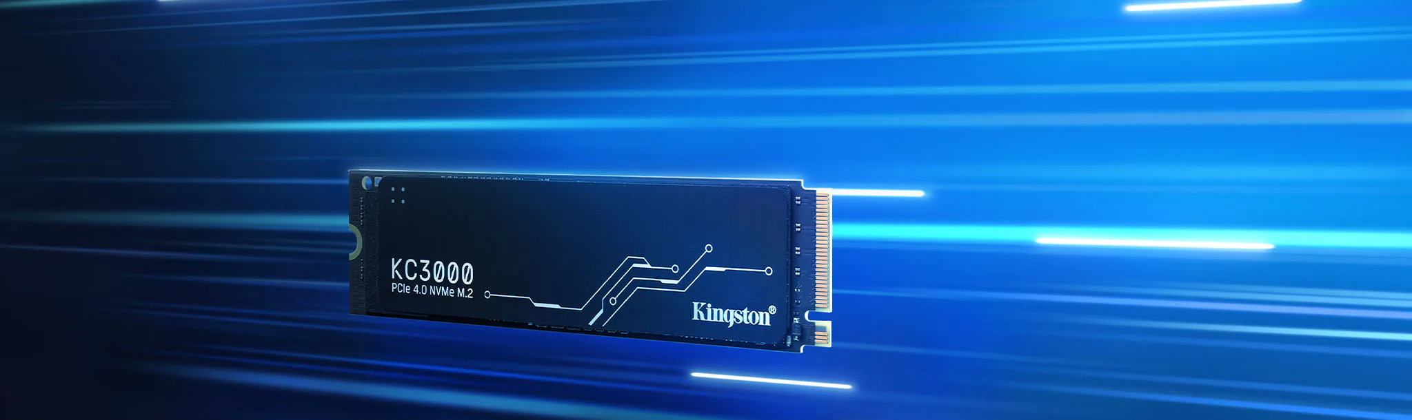 Kingston ra mắt ổ SSD KC3000 PCIe 4.0 NVMe thế hệ mới và bộ nhớ ValueRAM DDR5