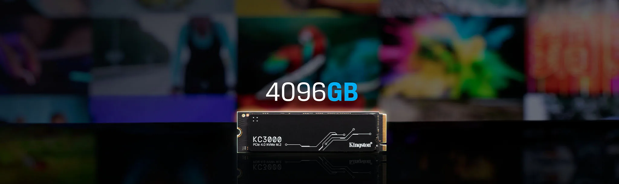 Kingston ra mắt ổ SSD KC3000 PCIe 4.0 NVMe thế hệ mới và bộ nhớ ValueRAM DDR5