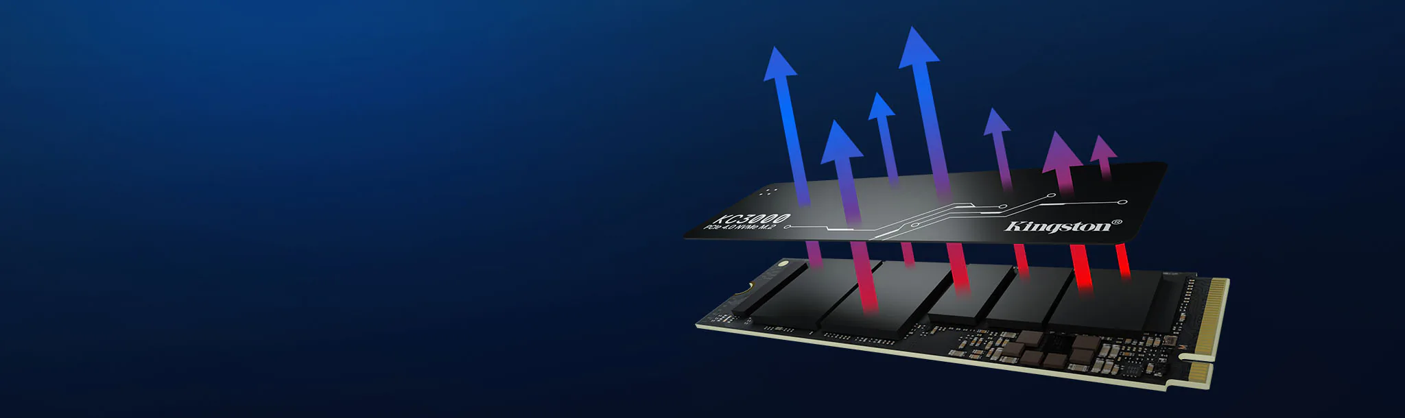 Kingston ra mắt ổ SSD KC3000 PCIe 4.0 NVMe thế hệ mới và bộ nhớ ValueRAM DDR5