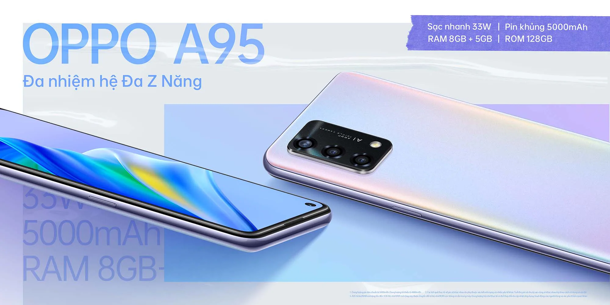 OPPO A95 chính thức ra mắt tại Việt Nam: Pin bền bỉ, thiết kế thời trang