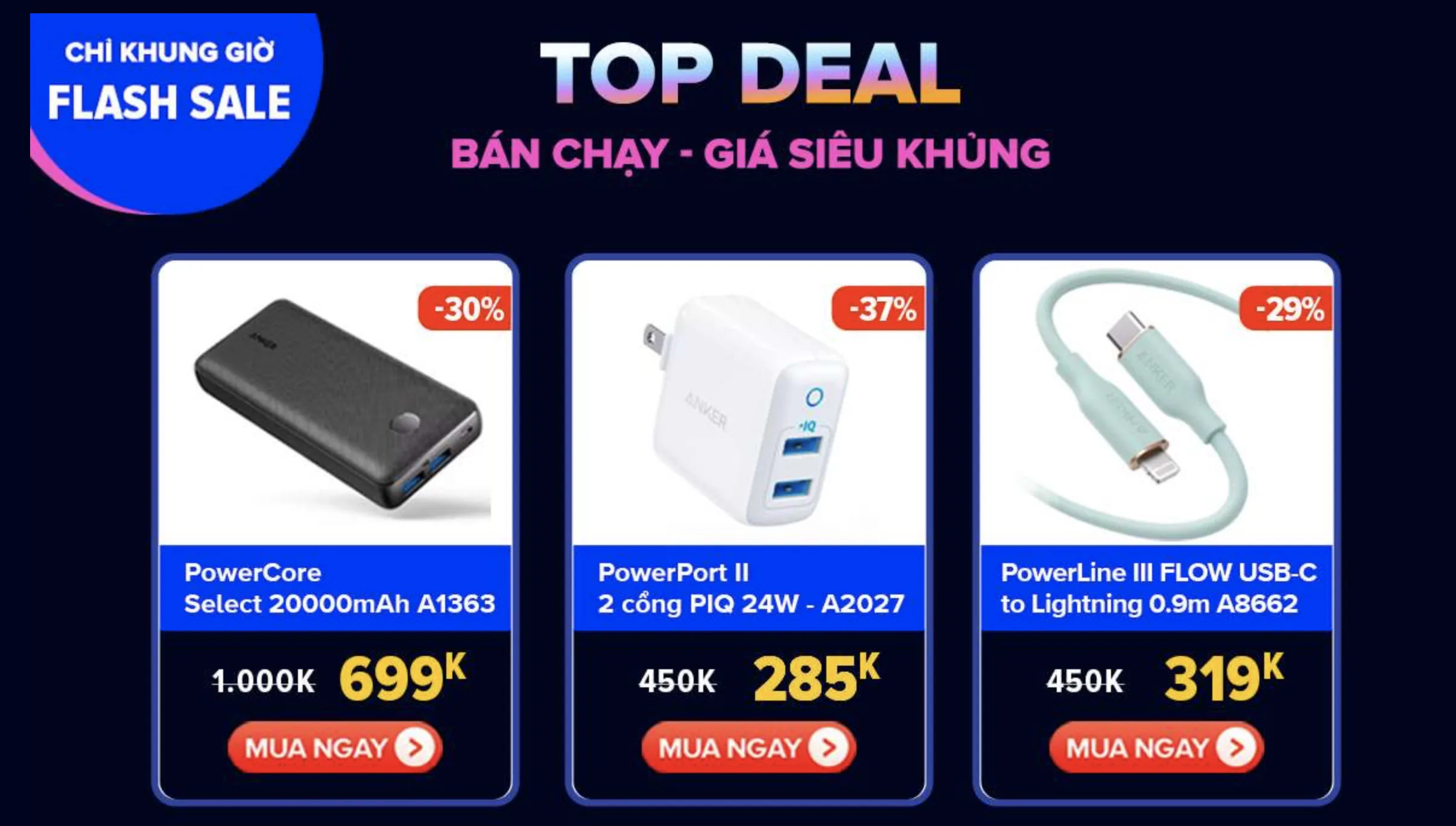 Siêu sale 11.11 tại Lazada, Anker giảm giá tai nghe và loa Soundcore lên tới 40%