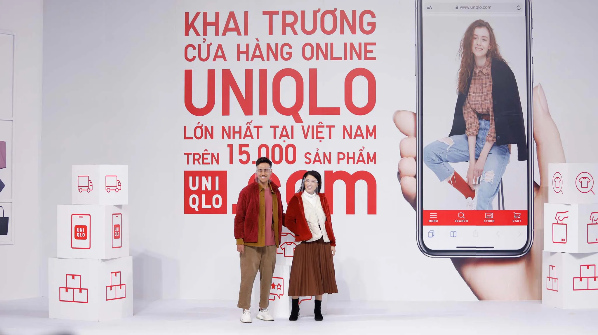 Cửa hàng UNIQLO online - Cửa hàng UNIQLO lớn nhất tại Việt Nam chính thức ra mắt