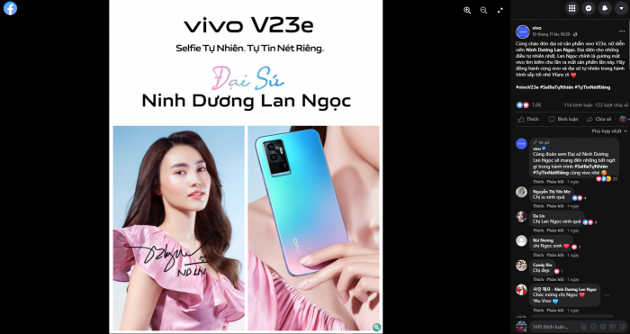 vivo lộ động thái mới – chứng tỏ V23e sớm có mặt tại Việt Nam trong tháng này